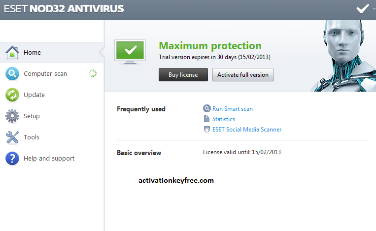eset nod32 antivirus 14 license key 2021