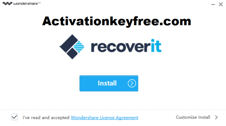 recoverit activation